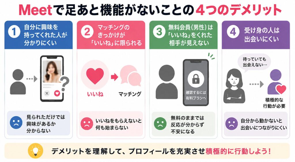 Meetで足あと機能がないことの4つのデメリット