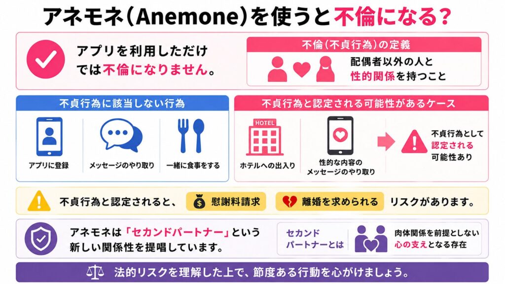 アネモネ（Anemone）を使うと不倫になるのか