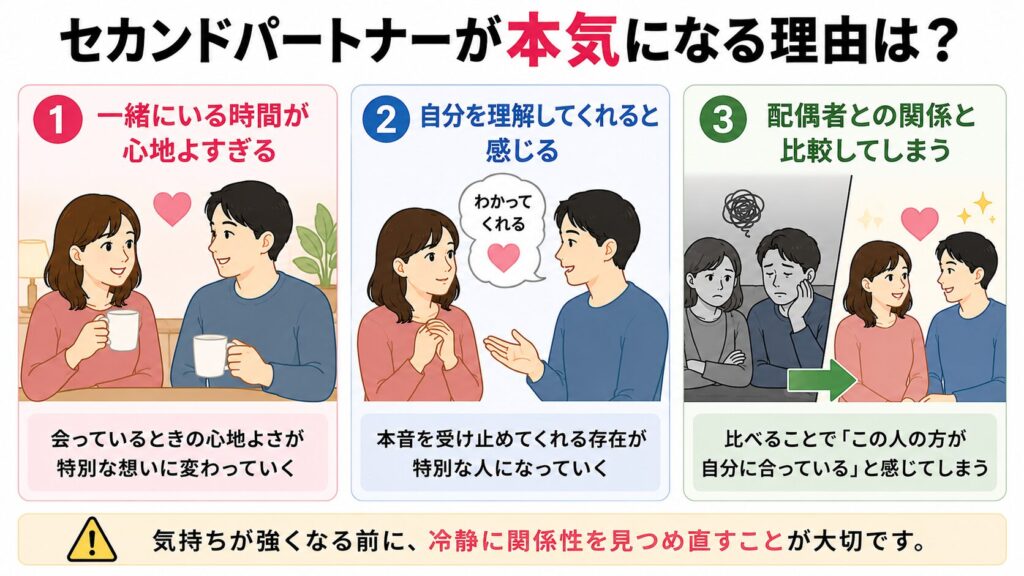 セカンドパートナーが本気になる理由