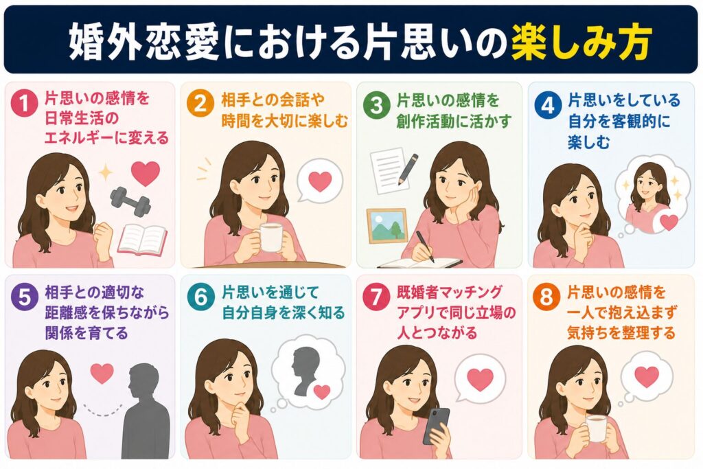 婚外恋愛における片思いの楽しみ方